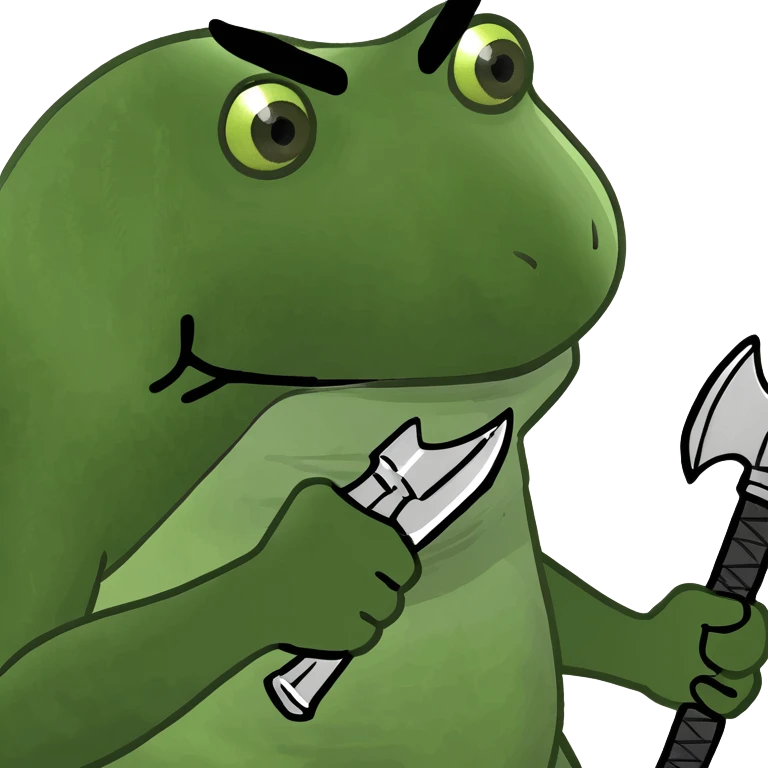 silver battle axe emoji