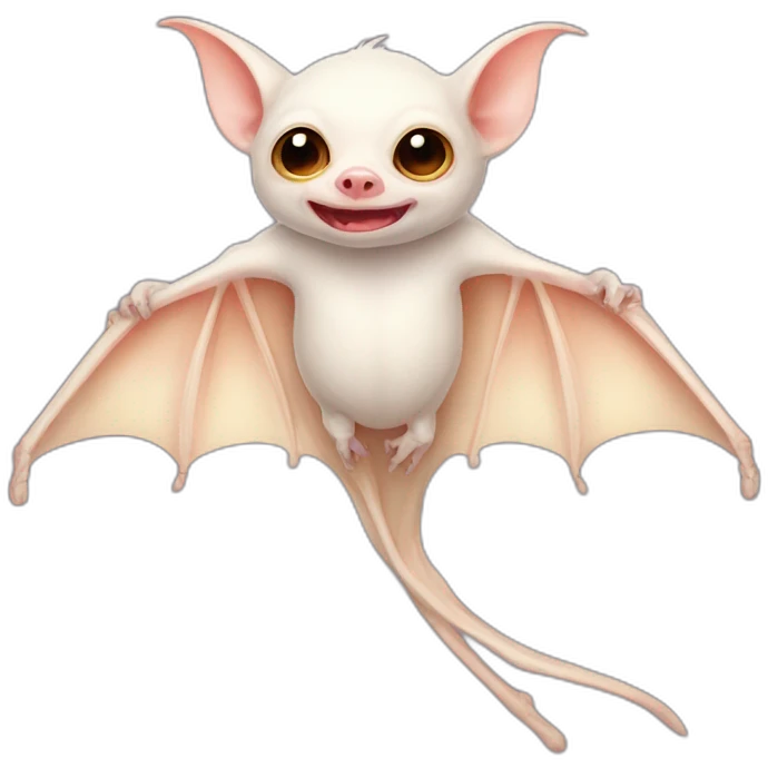 albino circus bat emoji