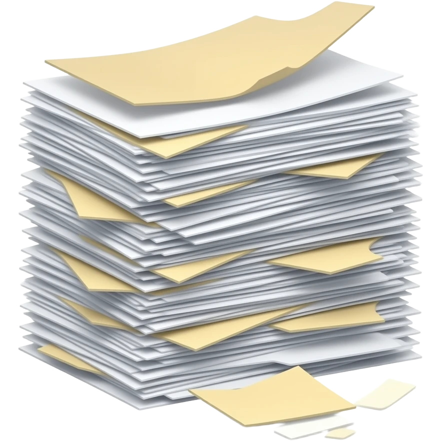 junk files and many Documents and light pale pink box emoji