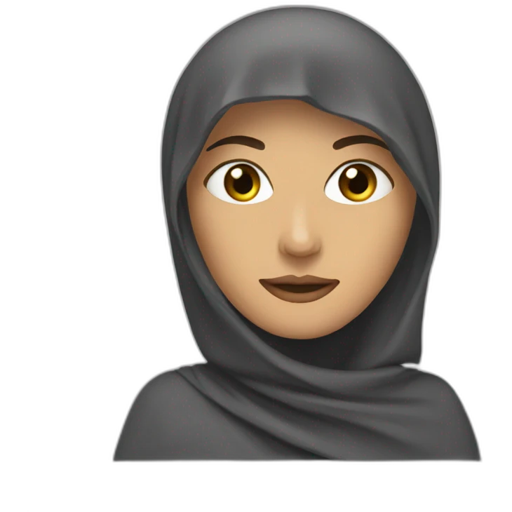 woman with Niqab emoji