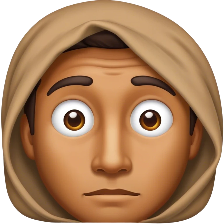 Hiding man emoji