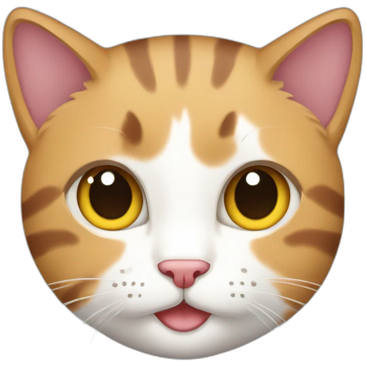 tricolor female cat emoji