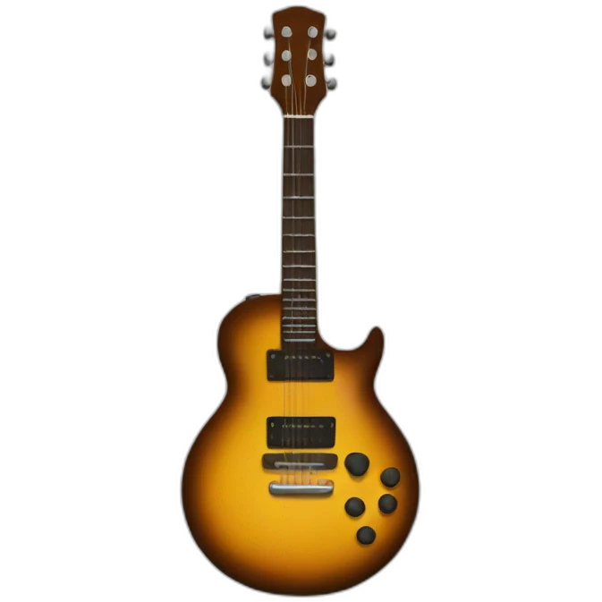 Guitare emoji