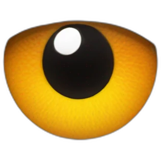 Dragon sur un oeil emoji