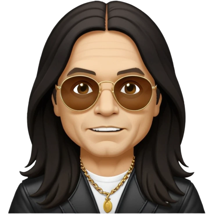 ozzie osbourne with sunglasses emoji