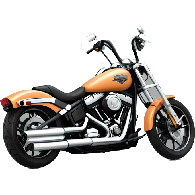 Harley Davidson street bob emoji