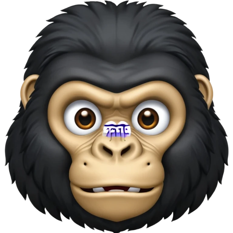 gorilla head emoji