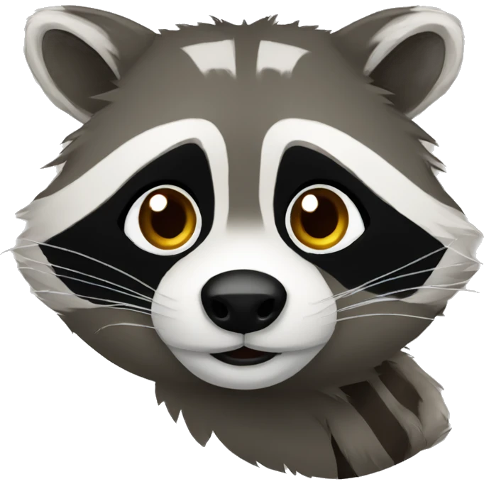 Raccoon emoji