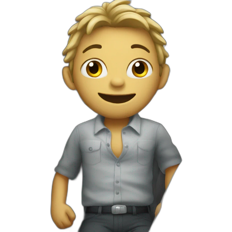 Babu In car emoji