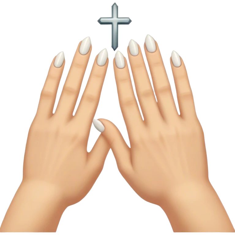 two nails from Jesus’ hands emoji