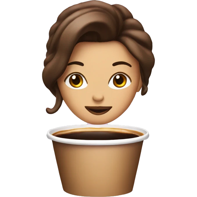 Coquette coffee  emoji
