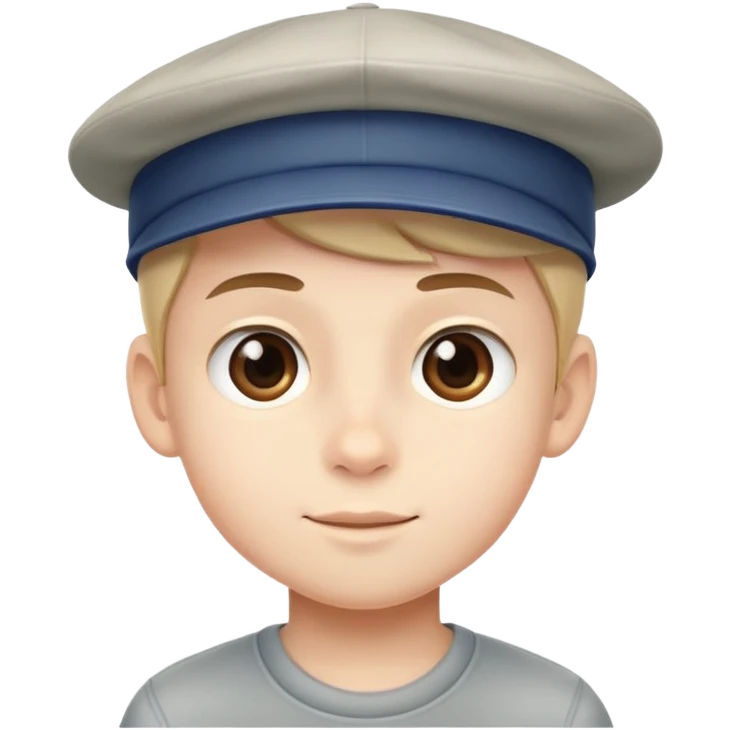 Boy with a cap emoji