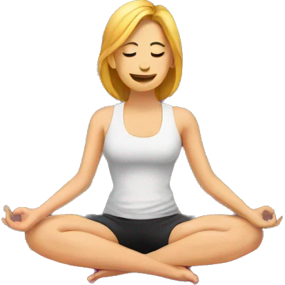 Yoga mat emoji