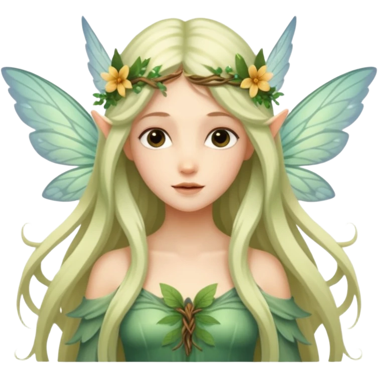 woodland fairy emoji