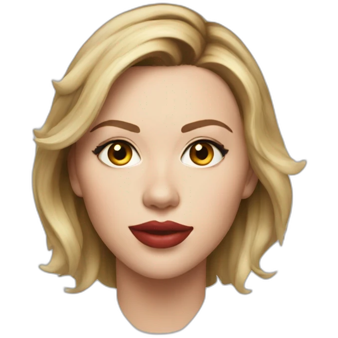 Scarlett Johansson emoji
