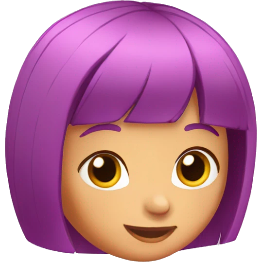 SHORT DORA HAIR  emoji