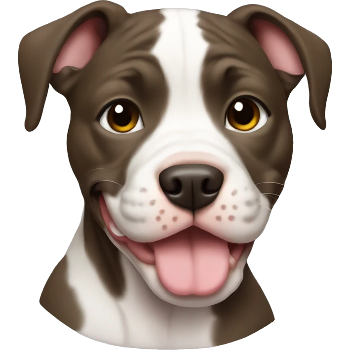 Pitbull puppy emoji