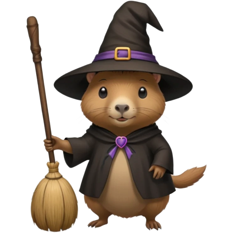 capypara in role witch emoji