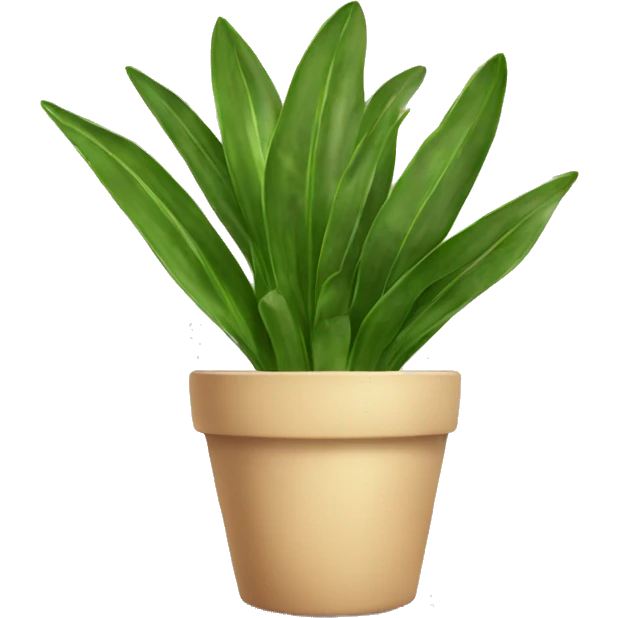Potted snake plant  emoji