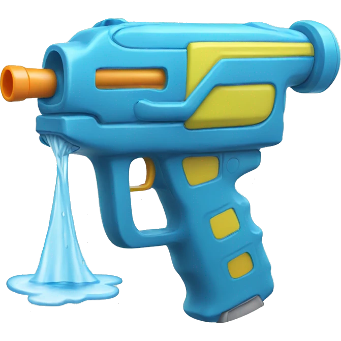 water gun emoji
