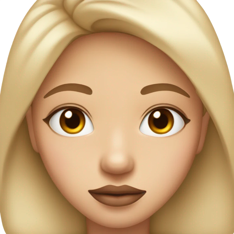 pouty face emoji
