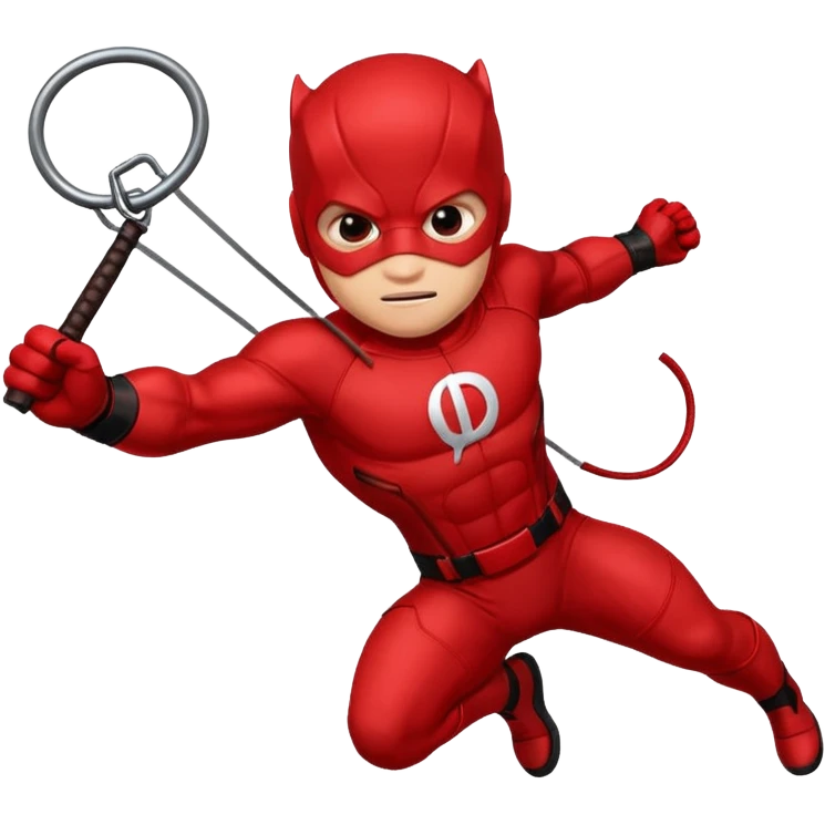Daredevil with logo emoji