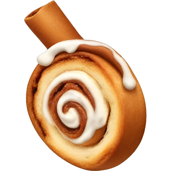 a cinnamon roll emoji