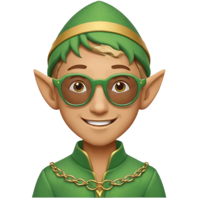 elf male legolas terminator summer wibe sunglasses emoji
