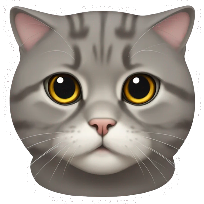 scottish fold cat emoji