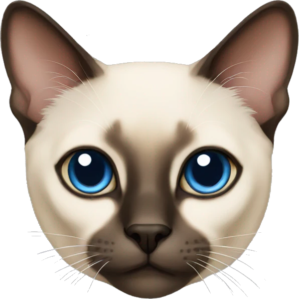 Siamese cat emoji