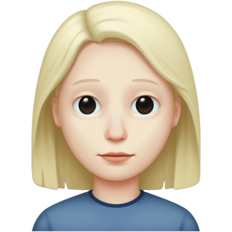 no fucking eyes...no fucking nose emoji