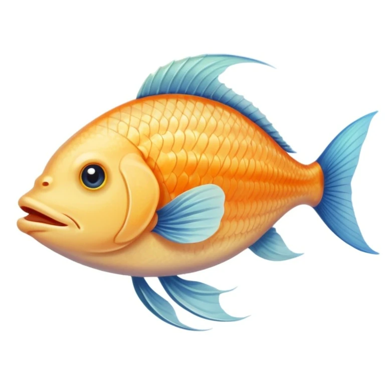 Walking fish with very feminine legs emoji