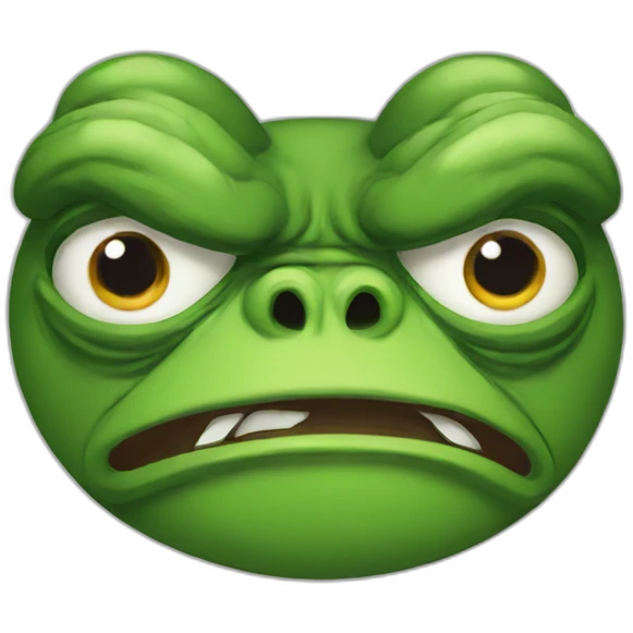 Angry pepe emoji