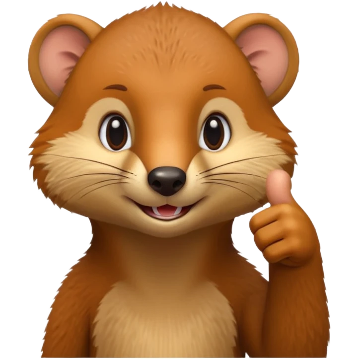 Mangoose thumb up emoji