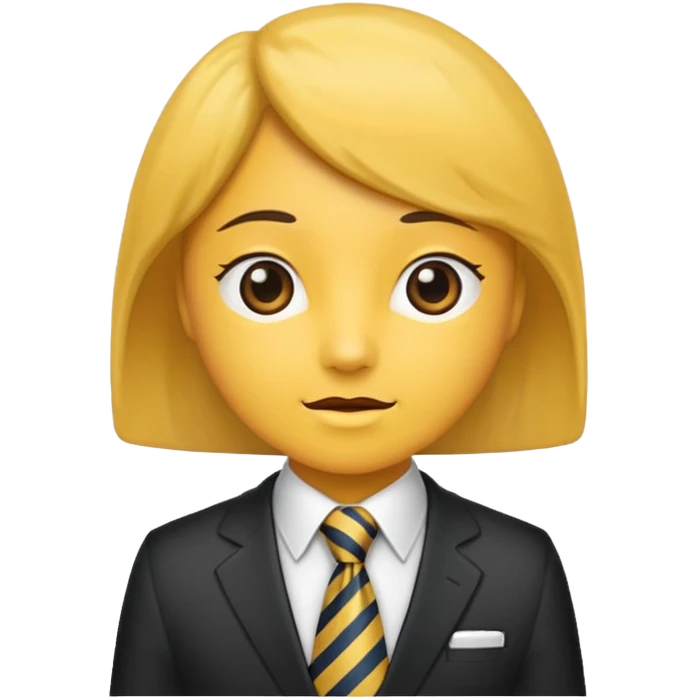 chita with tie emoji