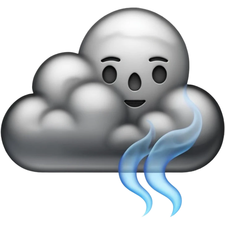 smoke bomb black emoji
