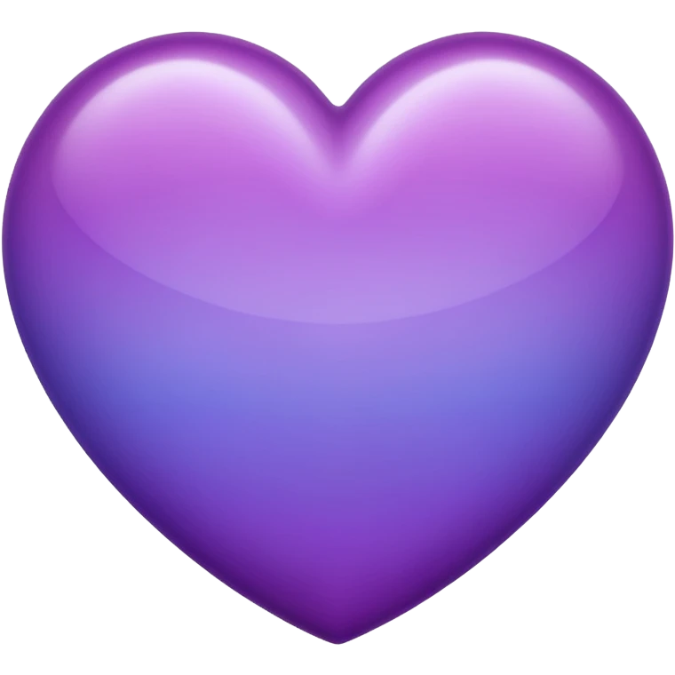 purple heart with a gradient emoji