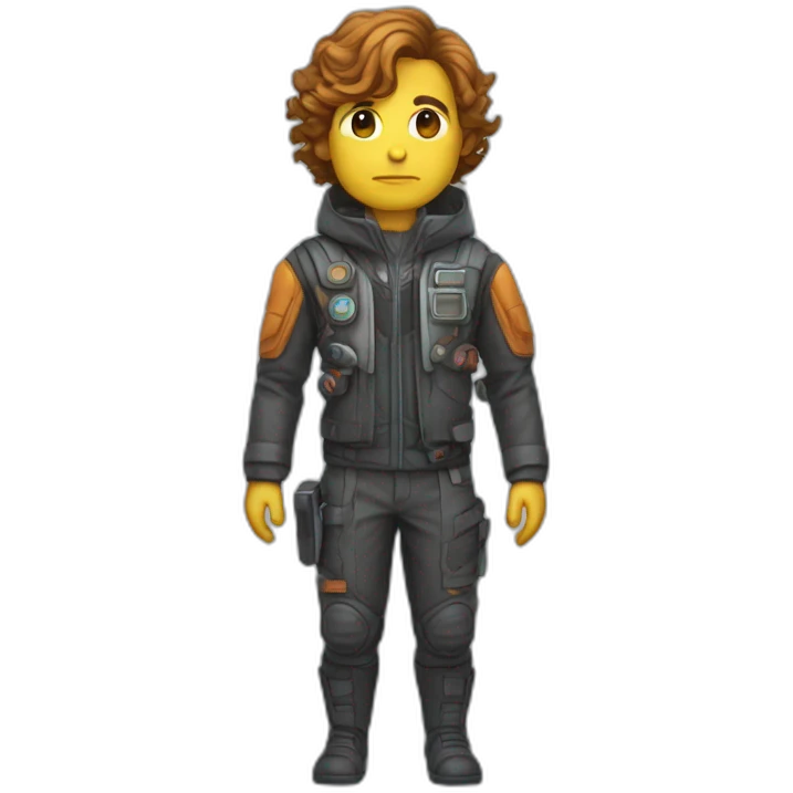 Ben Breretron sci-fi outfit emoji