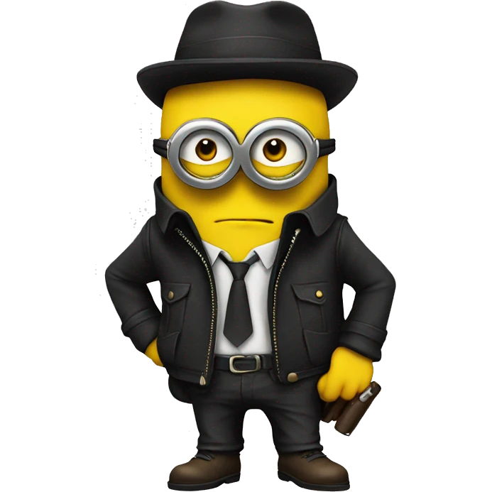 gangster minions emoji