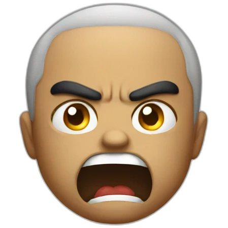 Angry emoji