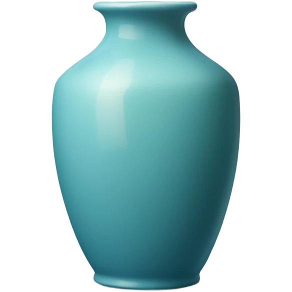blue celadon ceramic vase emoji
