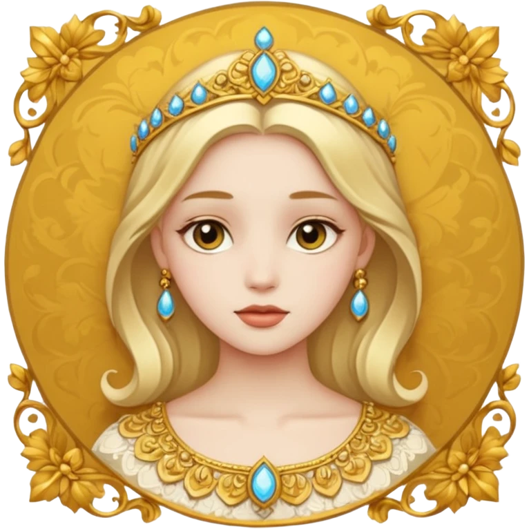 Une fille qui porte une feullara  emoji