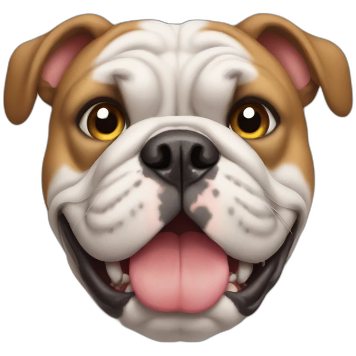 bulldog emoji