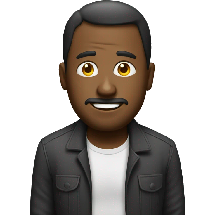 man with phone emoji