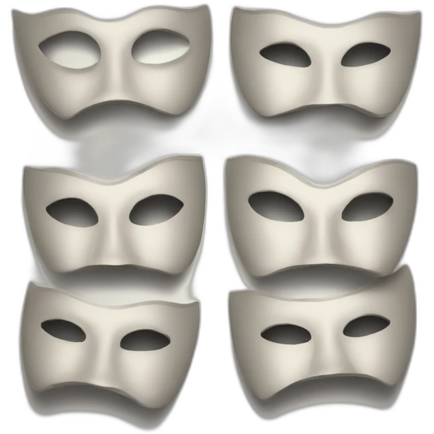 drama masks emoji