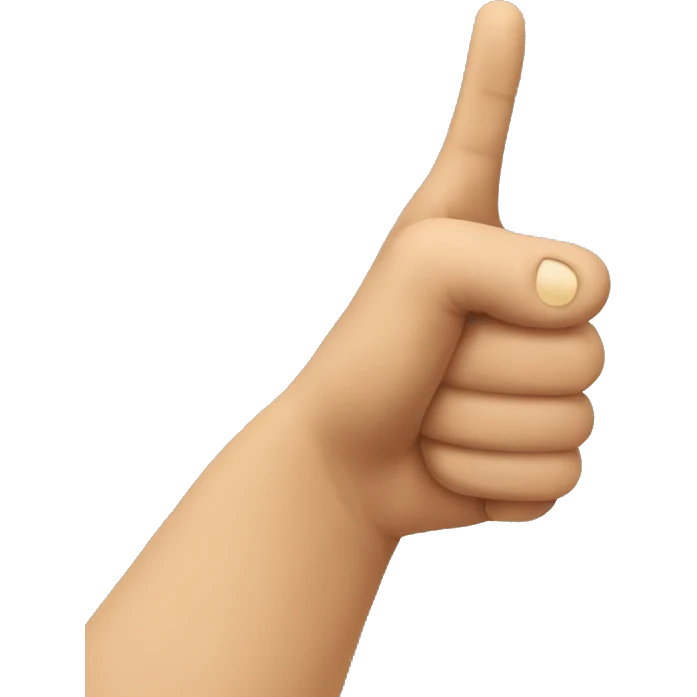 someone pointing to themsw emoji