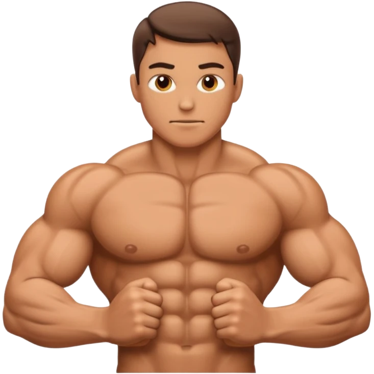 Strong muscle emoji