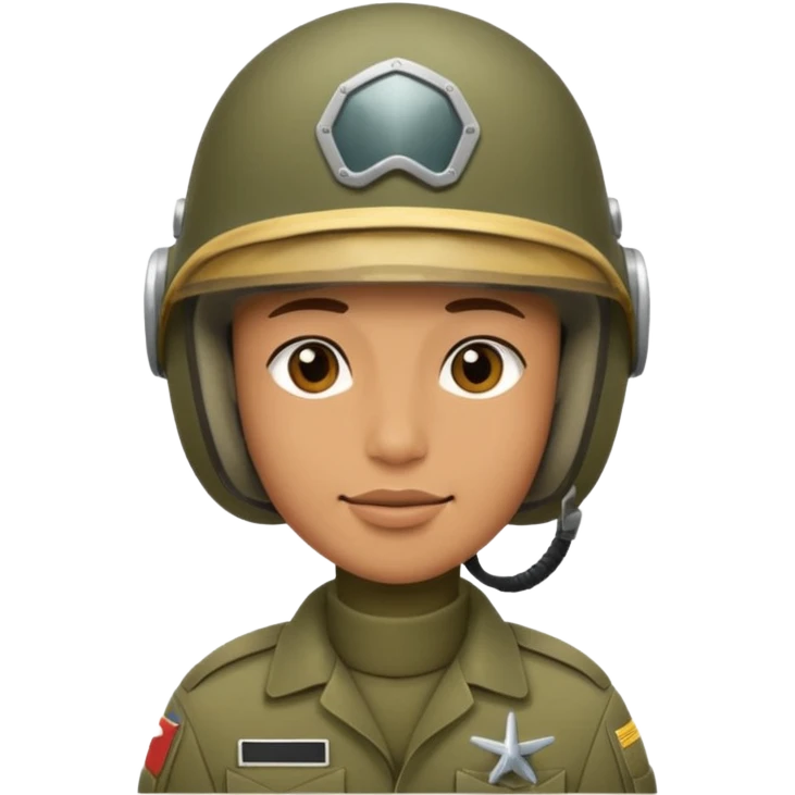 army soldier  PLANE helmet  emoji