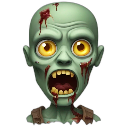 Zombie emoji