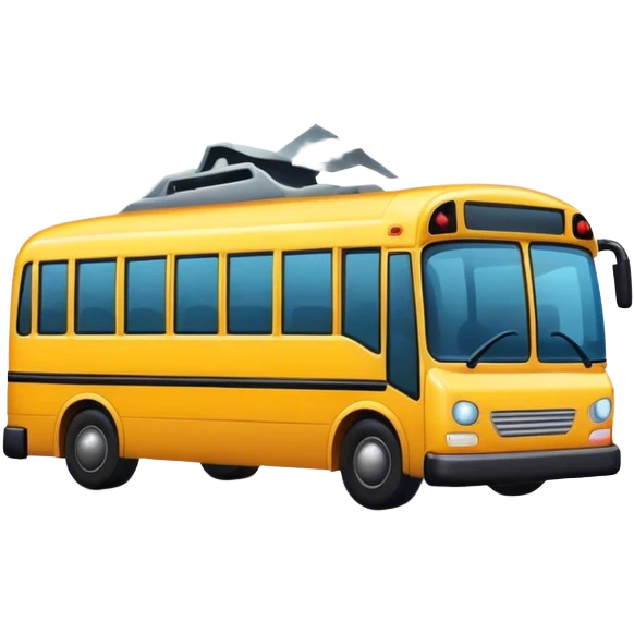 bus crash emoji